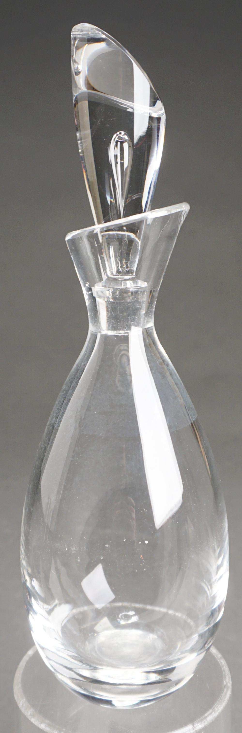 STEUBEN CRYSTAL DECANTER H 11 32db21