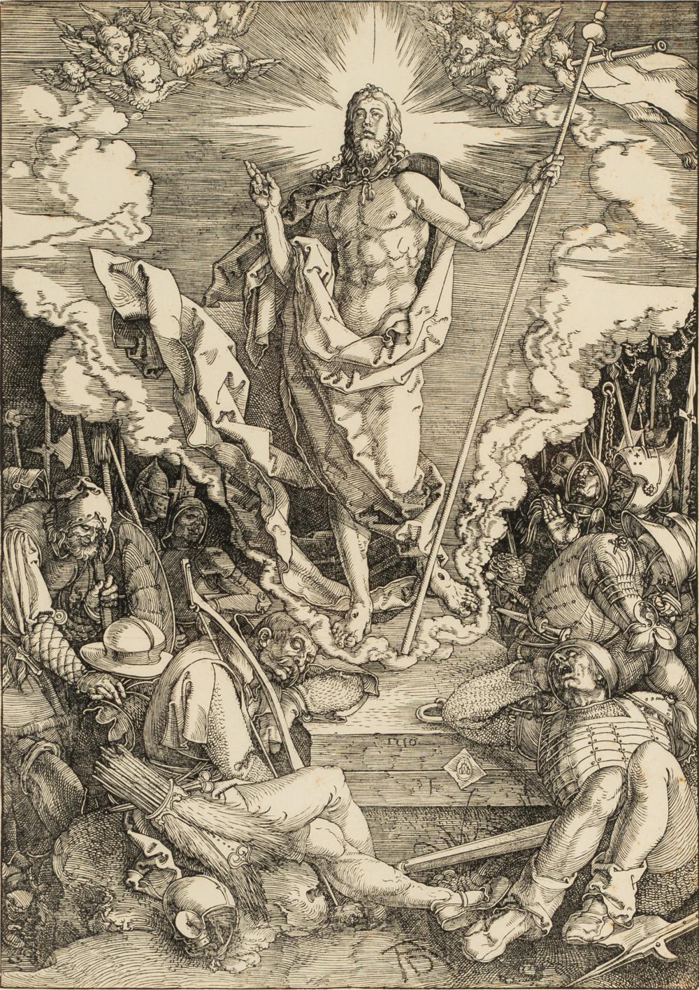 ALBRECHT DURER (1471 - 1528): THE RESURRECTIONwoodcut,