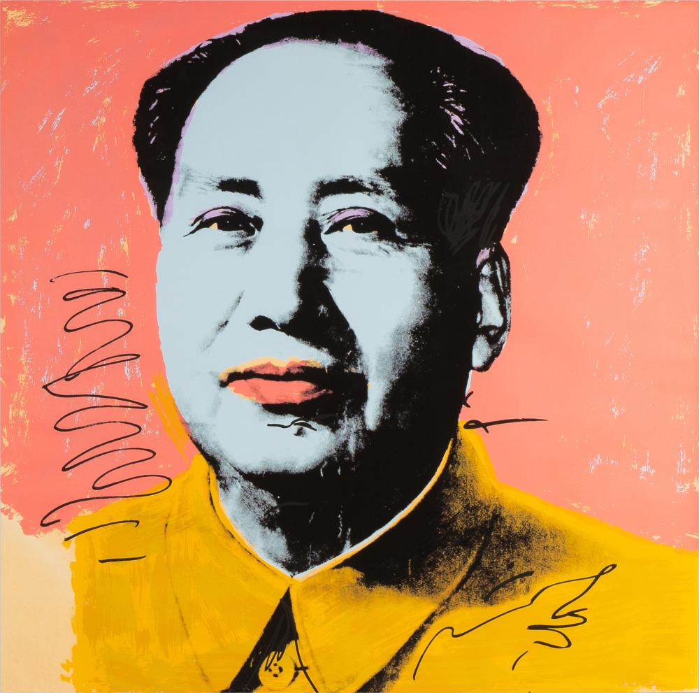 ANDY WARHOL (1928-1987): MAO 1972color