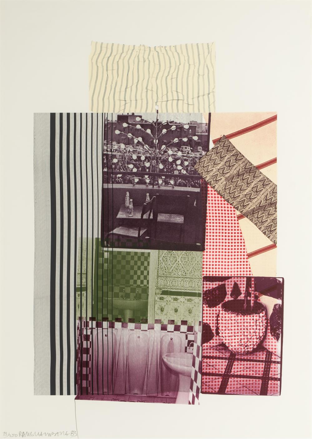 ROBERT RAUSCHENBERG (1925 - 2008):