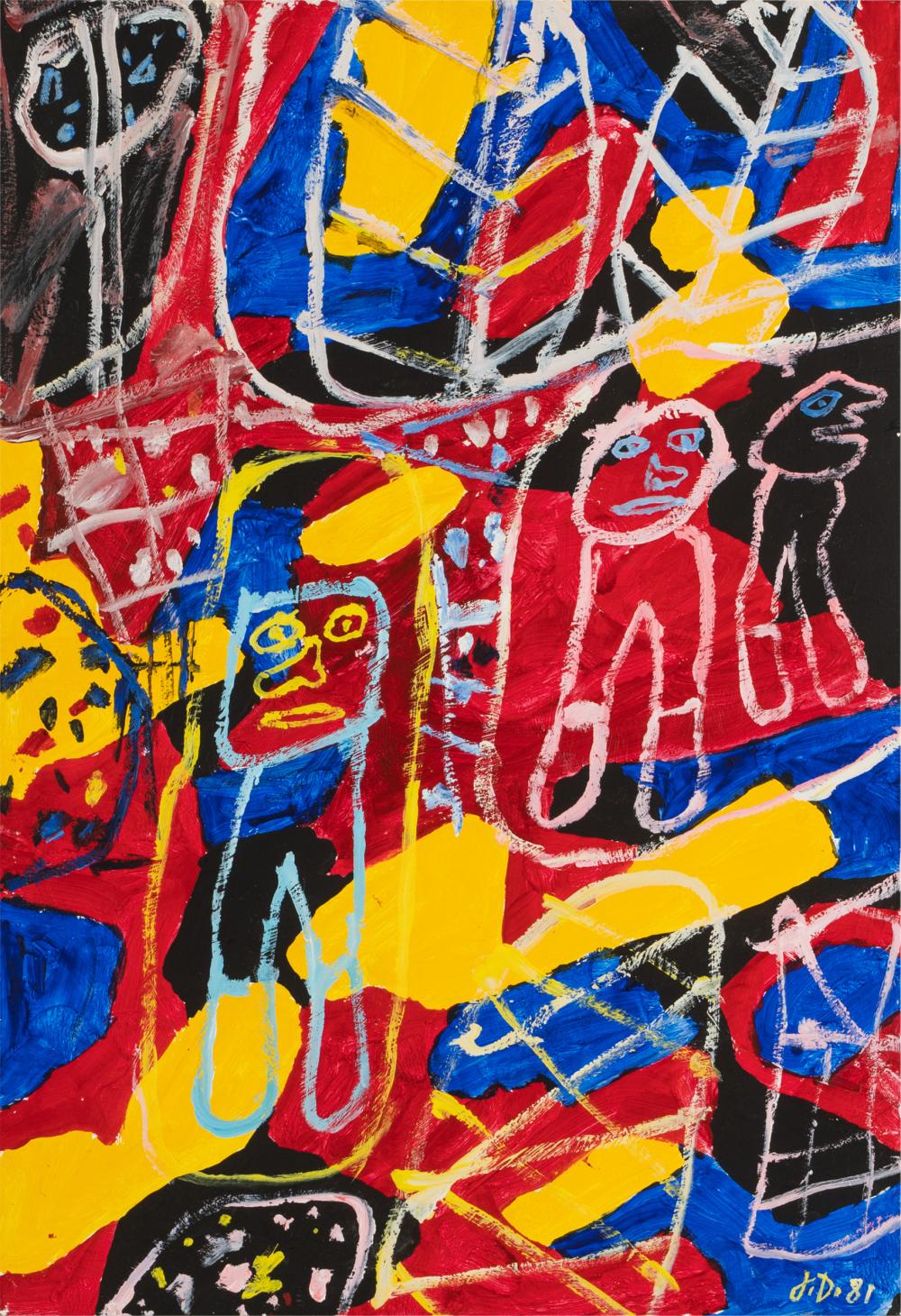 JEAN DUBUFFET (1901 - 1985): SITE