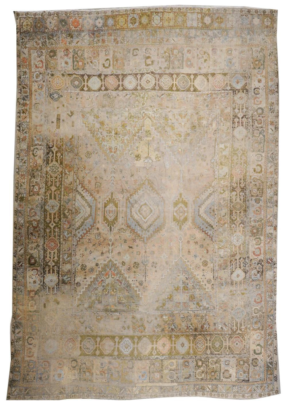 ANTIQUE TURKISH CARPETwool; Provenance: