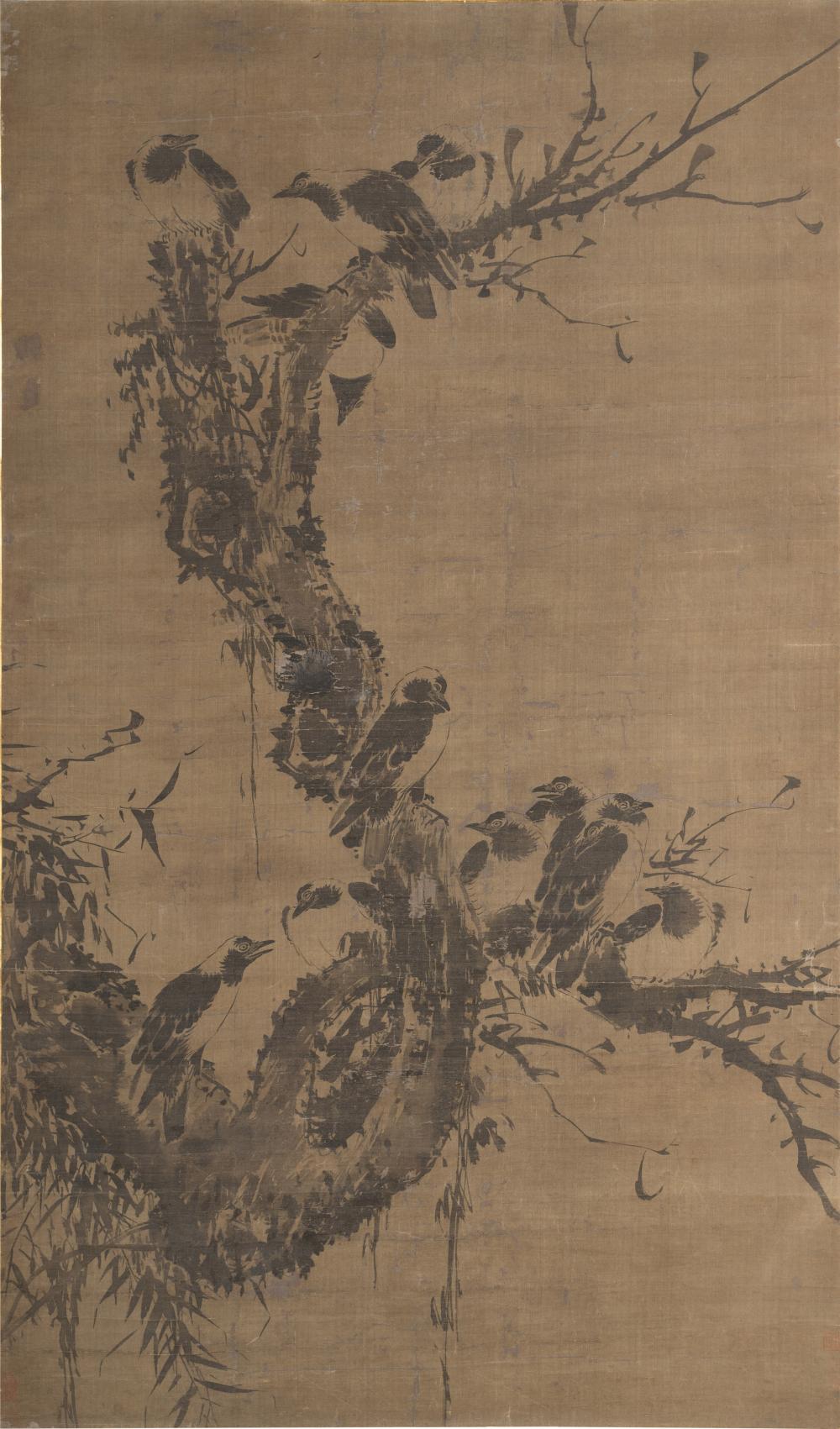 CHINESE LANDSCAPE SCROLL PAINTINGProvenance  32dd13