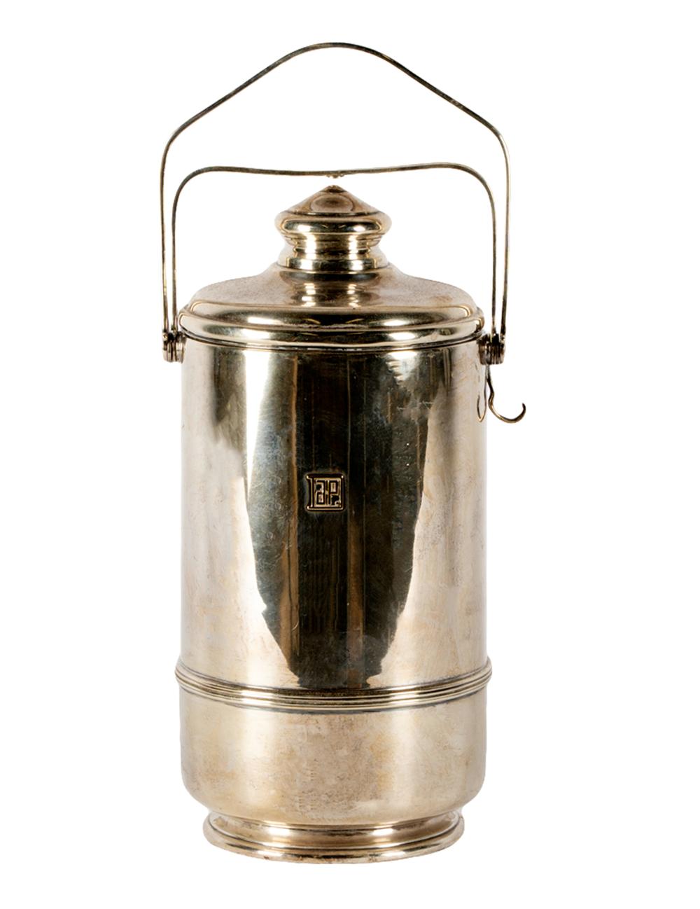 CARTIER STERLING ICE BUCKETcirca 1930;