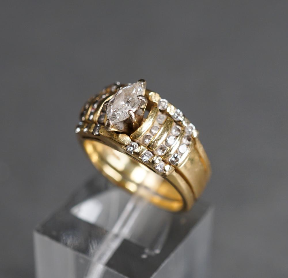 18-KARAT YELLOW-GOLD AND DIAMOND