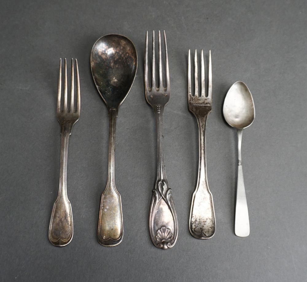 GERMAN SILVER STUTTGART FORK HAMBURG 32ddc3