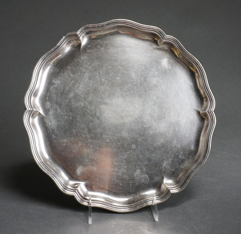 C.E. KEYSER GERMAN 800-SILVER TRAY,