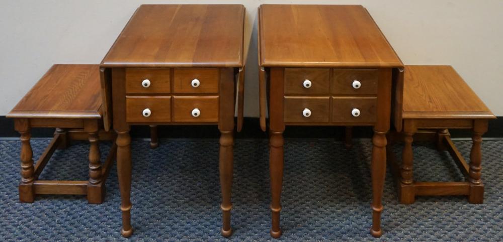 PAIR OF EARLY AMERICAN STYLE CHERRY 32de82