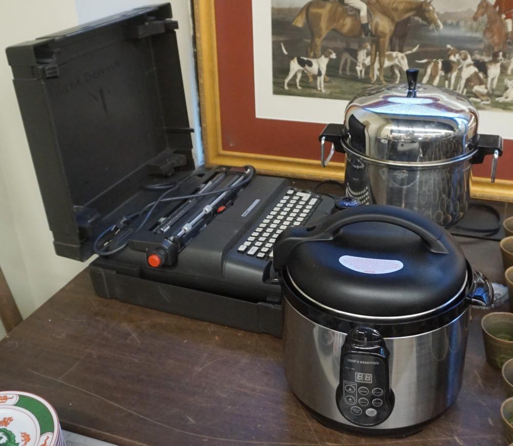 COFFEEPOT, STEAMER, AND ELECTRIC