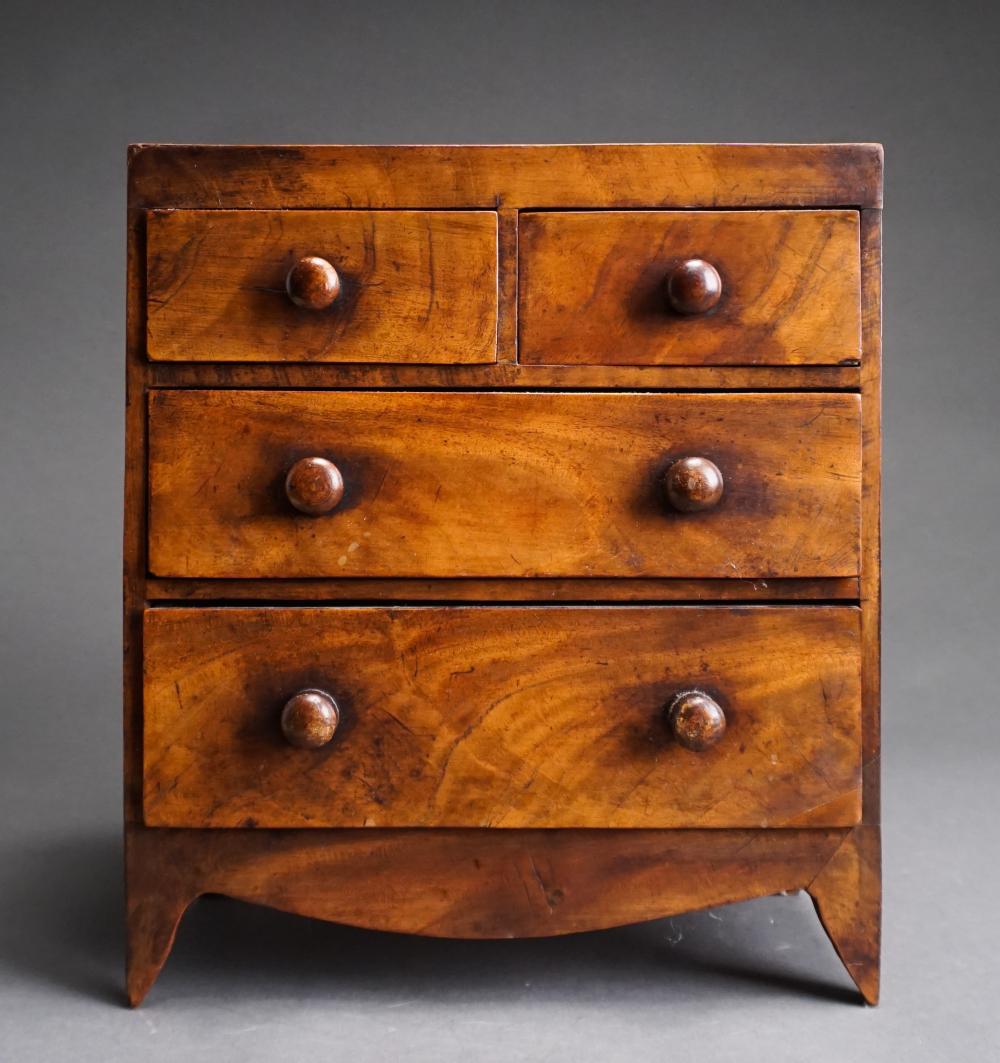 FEDERAL STYLE WALNUT DIMINUTIVE CHEST