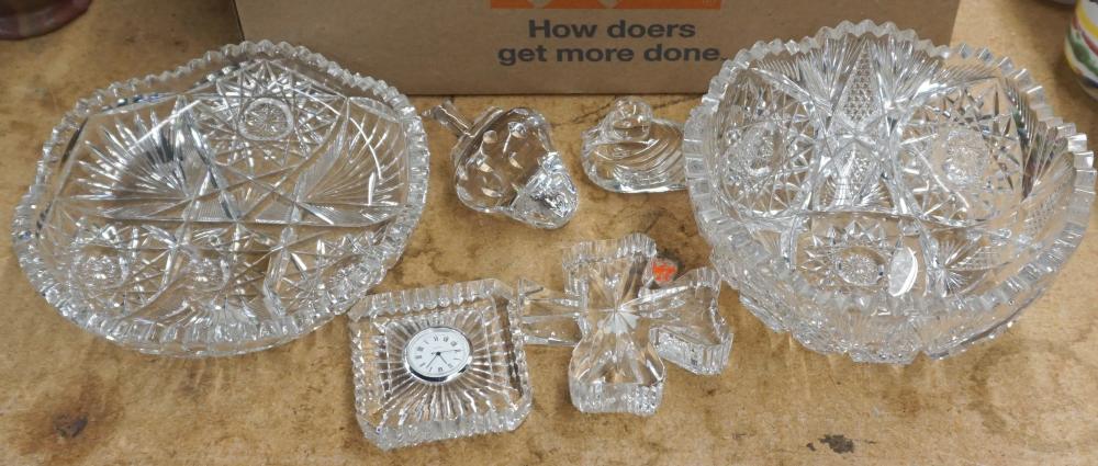 FOUR WATERFORD CRYSTAL CABINET