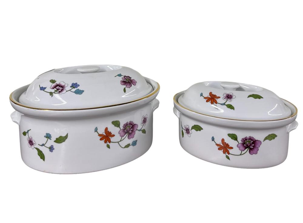 TWO ROYAL WORCESTER ASTLEY PATTERN