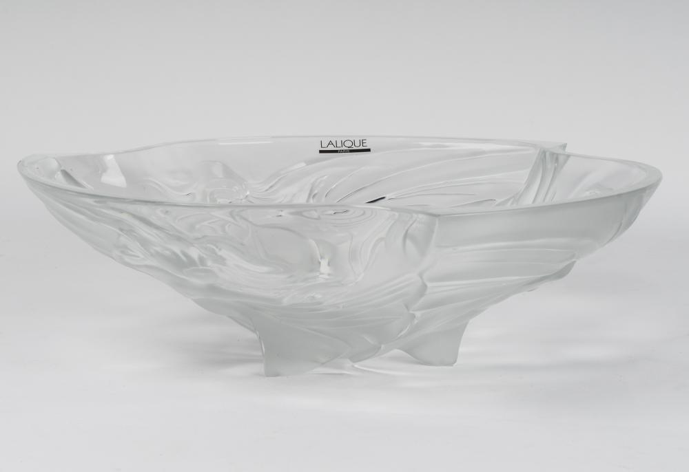 LALIQUE GLASS BOWLsigned Lalique 330739