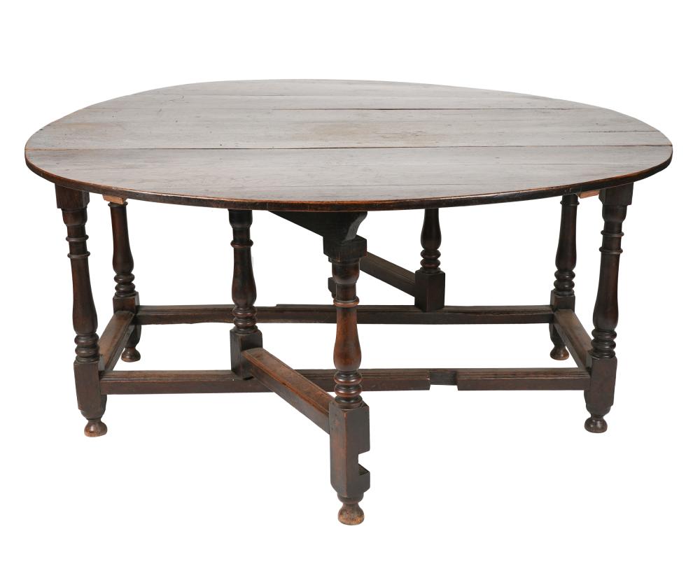 GEORGIAN OAK GATELEG WAKE TABLEthe 330778