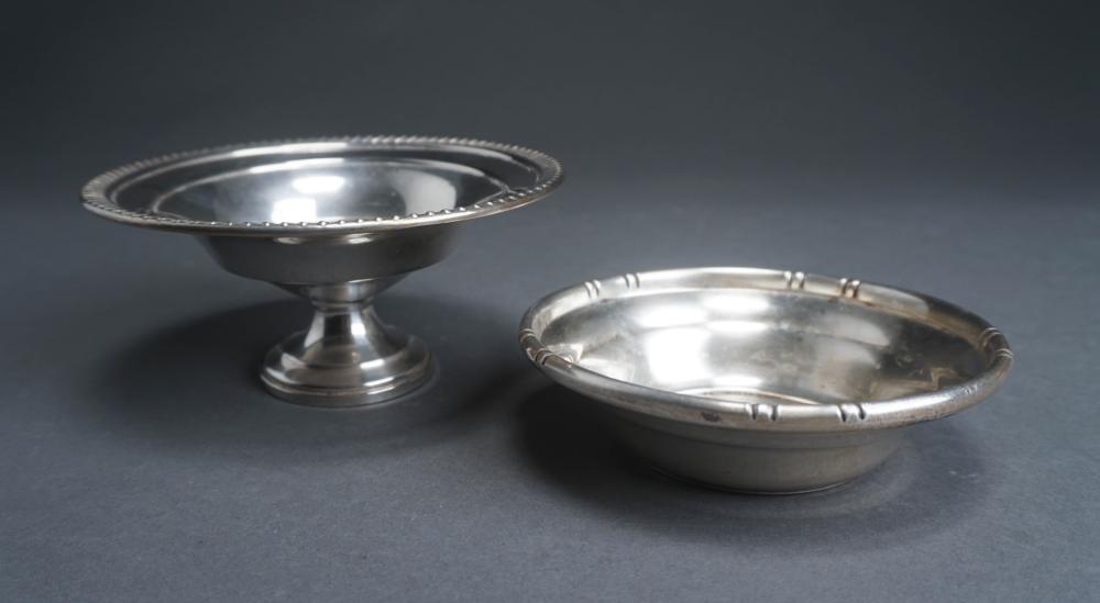 TWO AMERICAN STERLING SILVER HOLLOWWARE 330773