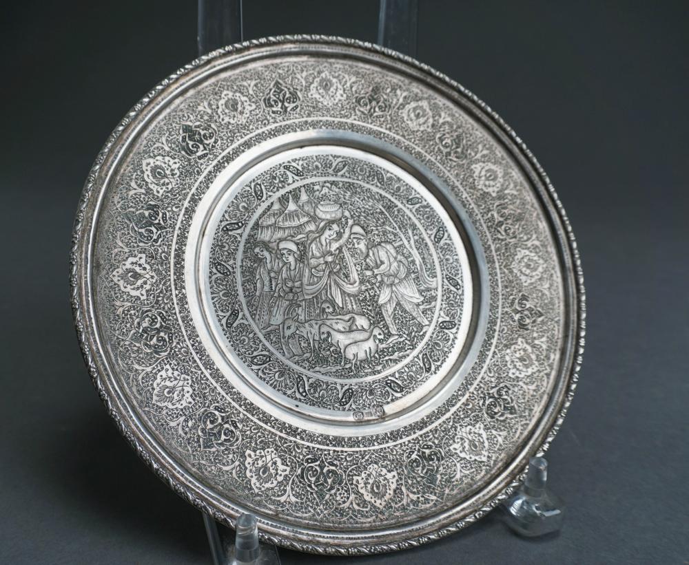 PERSIAN MINIATURE CHASED 840-SILVER