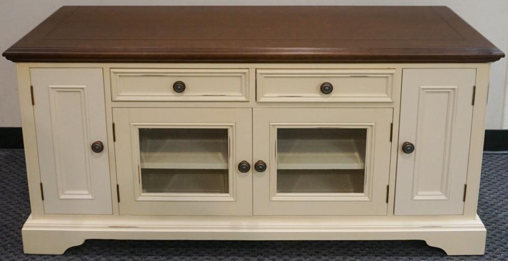 EARLY AMERICAN STYLE PAINTED CHERRY 33088a