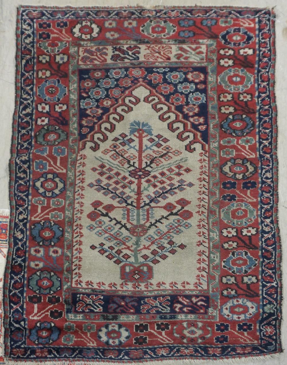 CAUCASIAN PRAYER RUG 4 FT X 3 FT