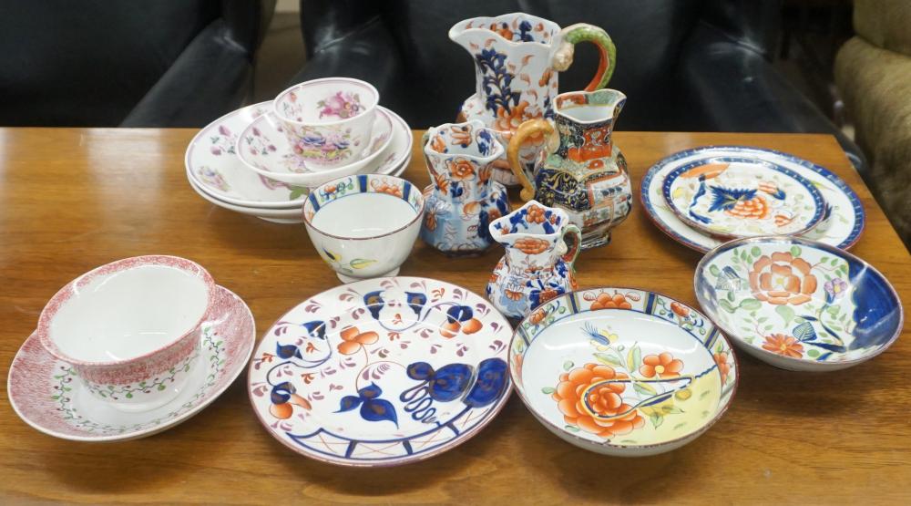 GROUP OF ENGLISH IRONSTONE AND 3308de