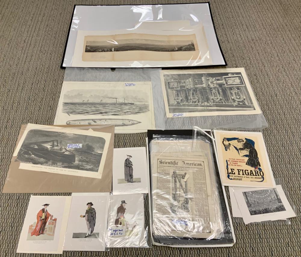 COLLECTION OF ASSORTED UNFRAMED 33094f