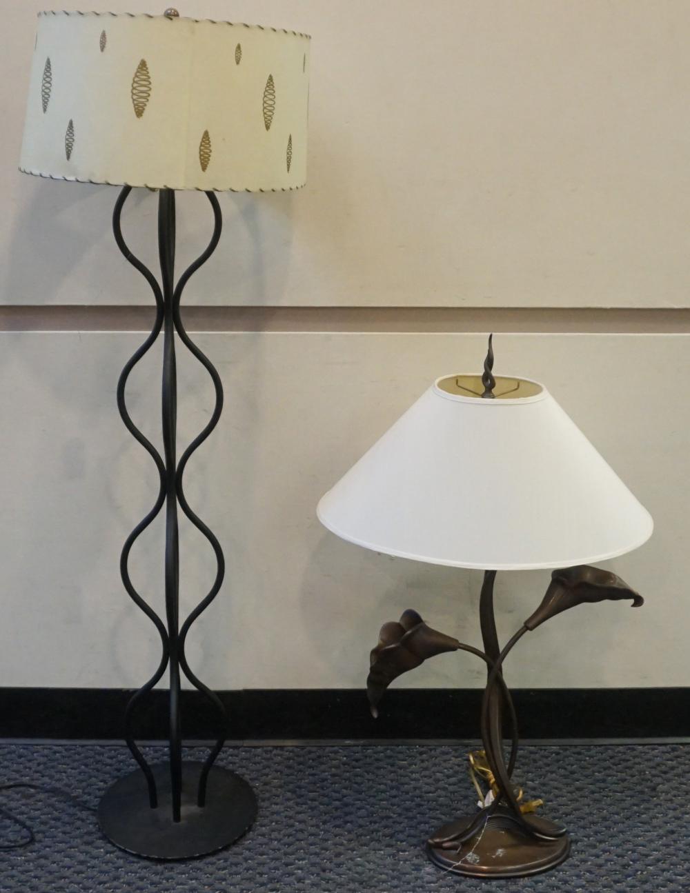ALSY POWDER-COATED FLOOR LAMP WITH