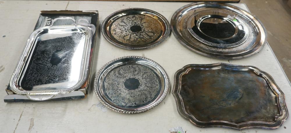 GROUP OF SILVERPLATE AND ASSOCIATED