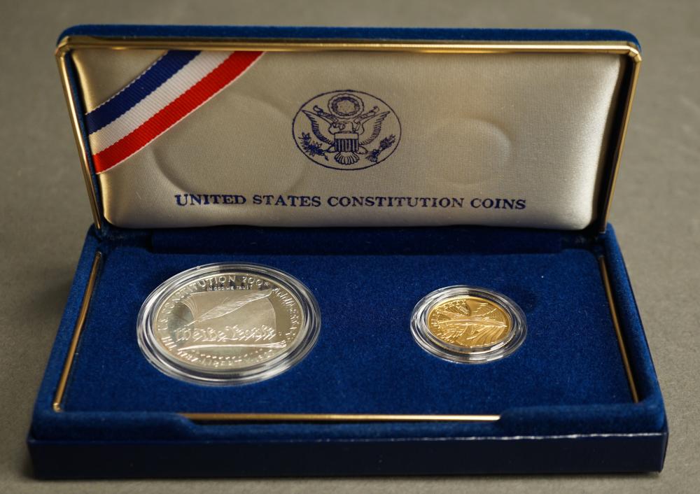 U.S. CONSTITUTION COINS 1987 SILVER