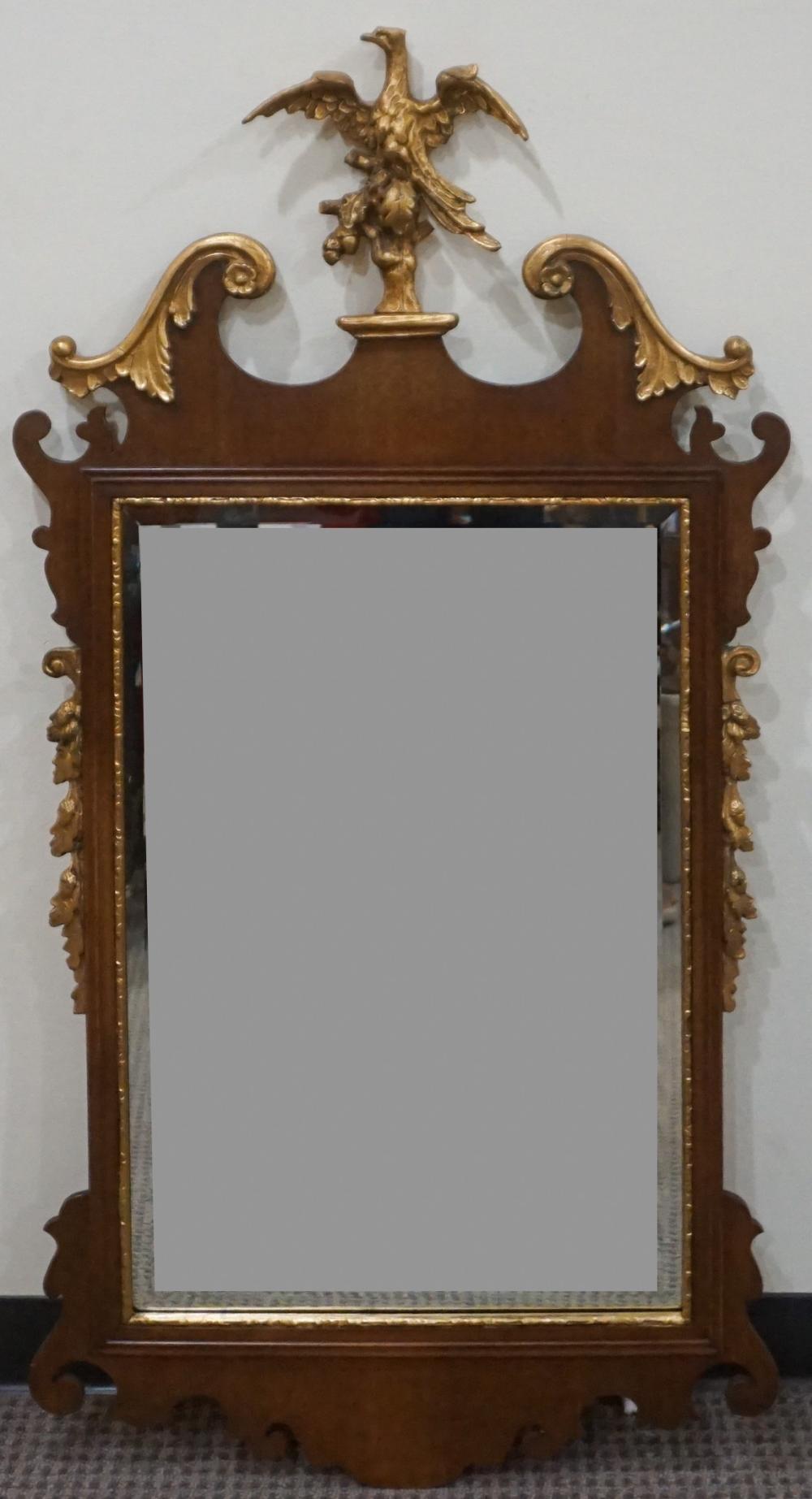 GEORGE III STYLE PARTIAL GILT WOOD 330ab9