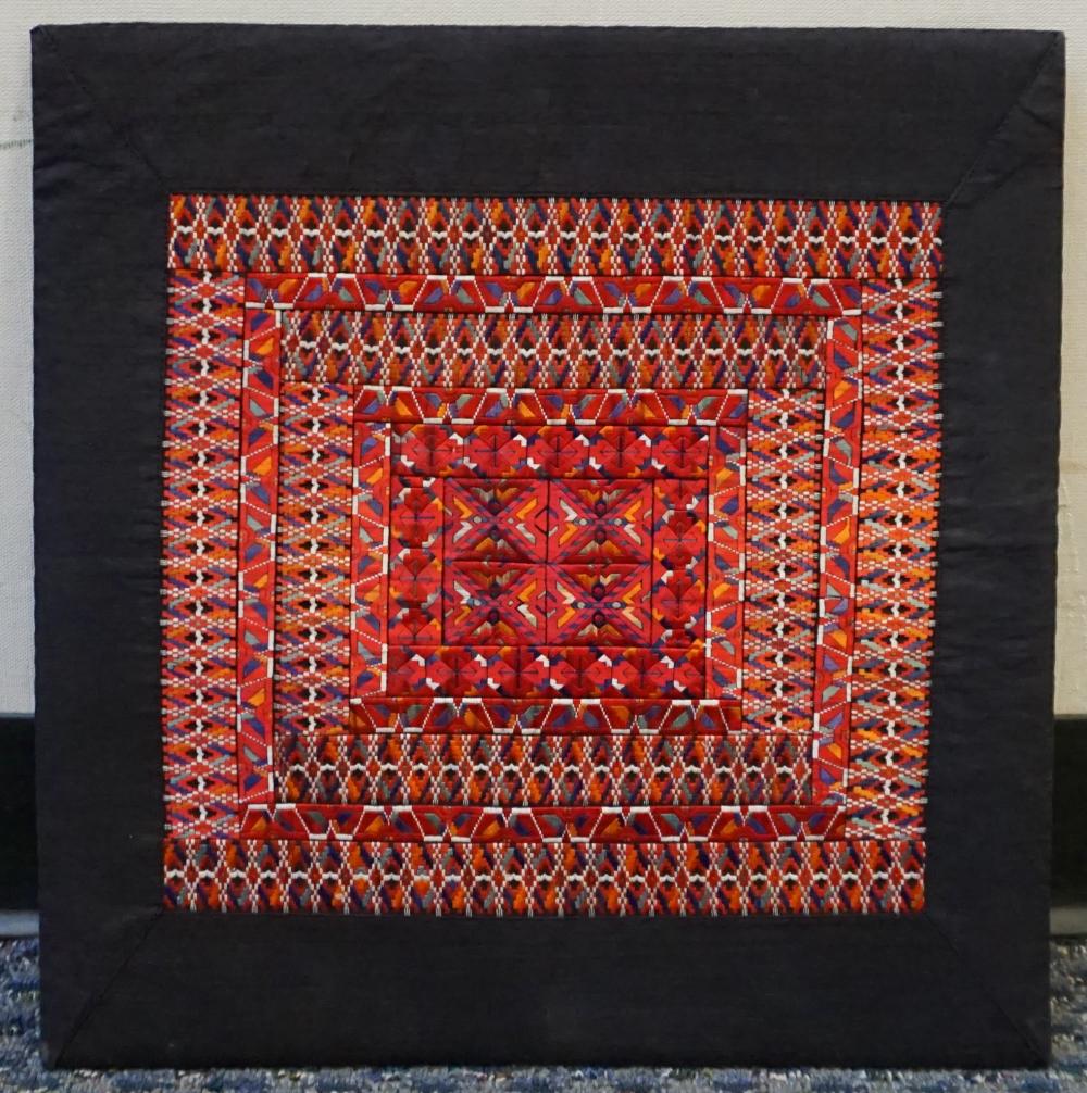 BUTAN TAPESTRY, OVERALL: 18 X 17