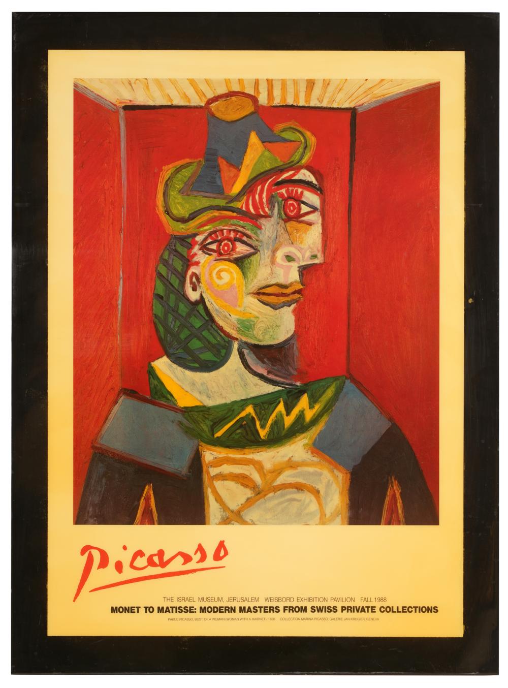 PICASSO MUSEUM EXHIBITION POSTERfor