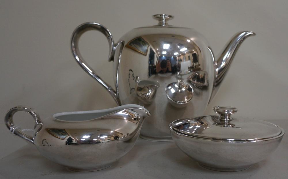 GERMAN SILVER PLATED MOUNTED PORCELAIN 330b96