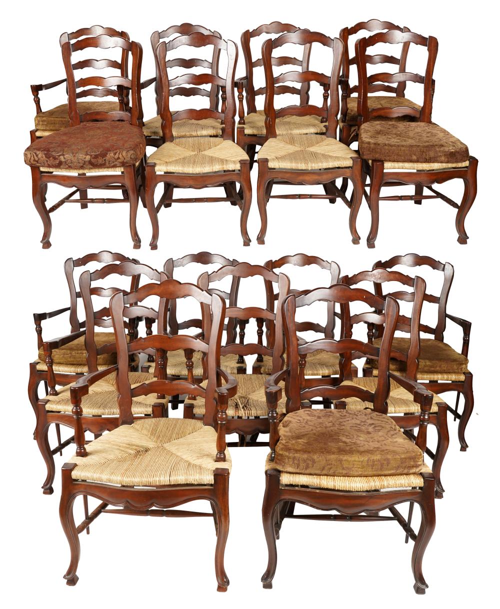 SET OF 16 FRENCH PROVINCIAL-STYLE