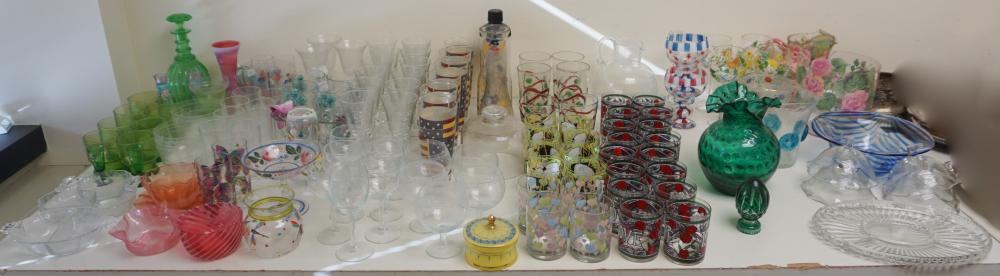 GROUP OF BAR AND HOUSEHOLD GLASSWAREGroup
