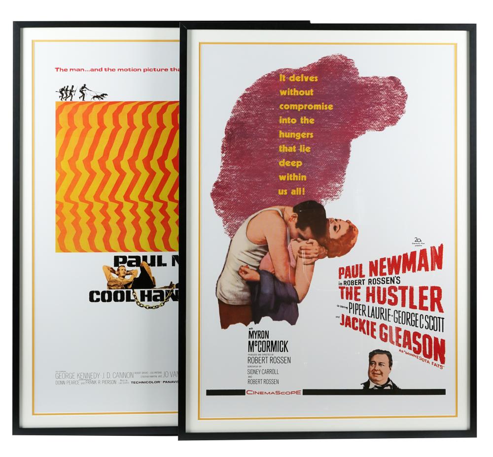 TWO PAUL NEWMAN MOVIE POSTERSCool