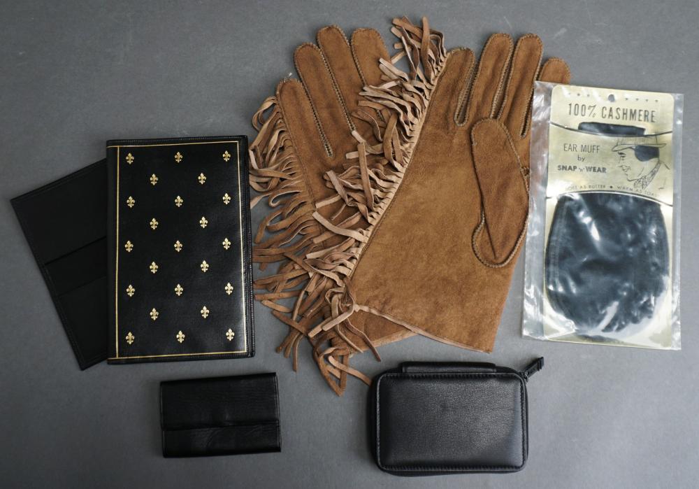 COLLECTION OF LEATHER ACCESSORIES
