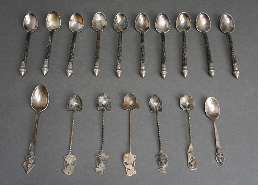 COLLECTION OF ASSORTED THAI STERLING  330db7