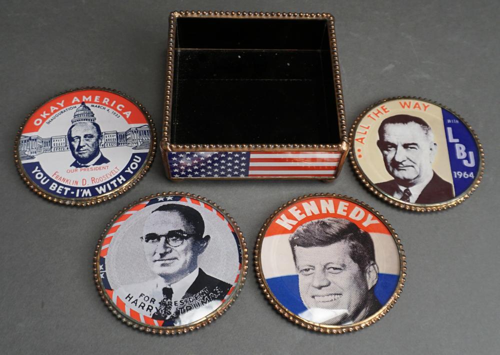 SET OF FOUR PRESIDENTIAL CAMPAIGN 330dfb