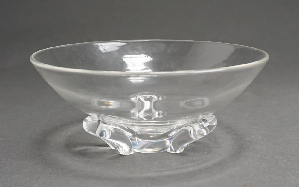 STEUBEN CLEAR CRYSTAL BOWL H  330e0d