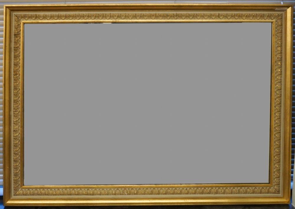 NEOCLASSICAL STYLE GILT GESSO MIRROR,