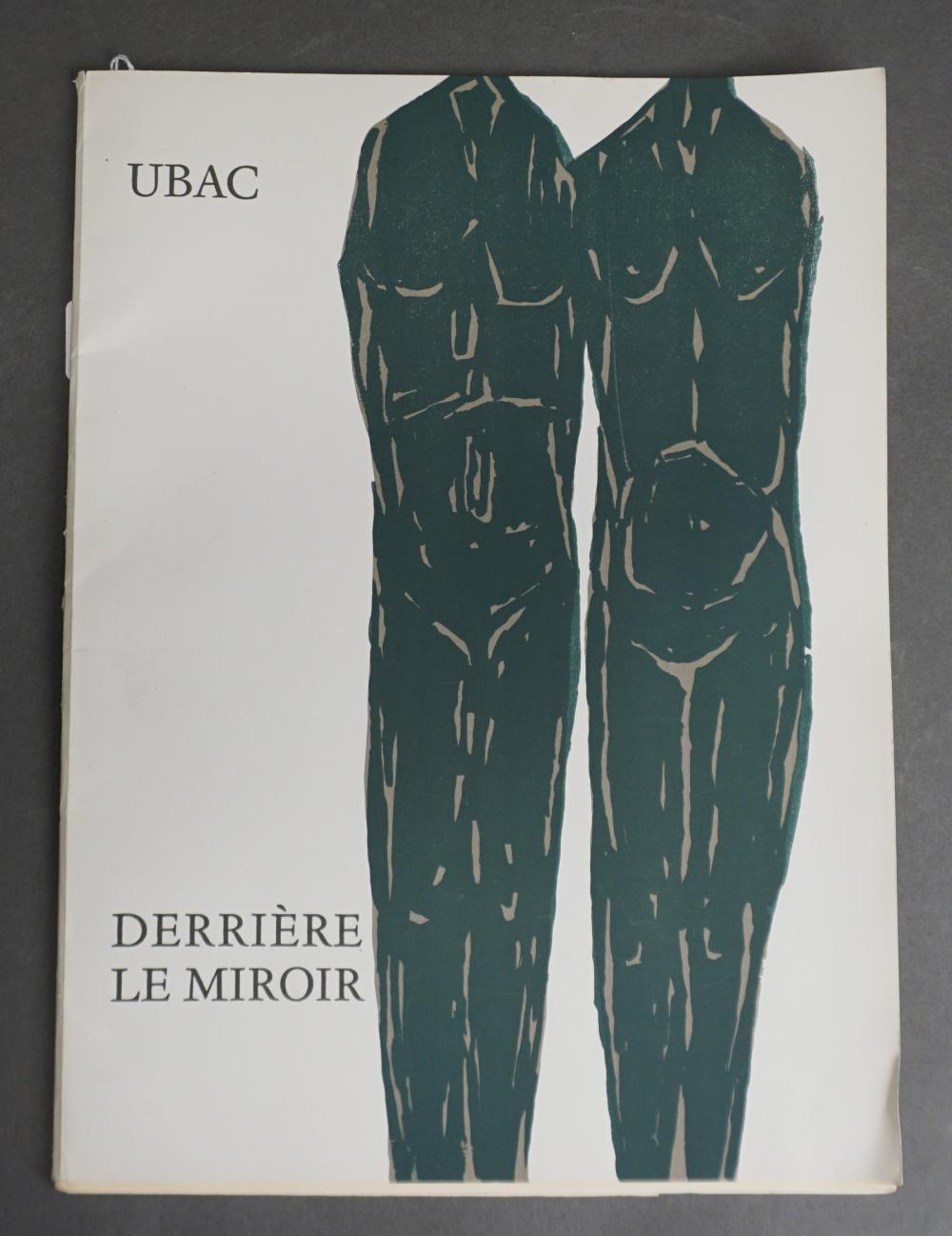 DERRIERE LE MIROIR: UBAC. #161 OCTOBER