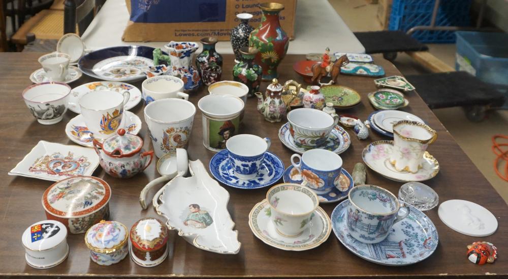 COLLECTION OF EUROPEAN PORCELAIN