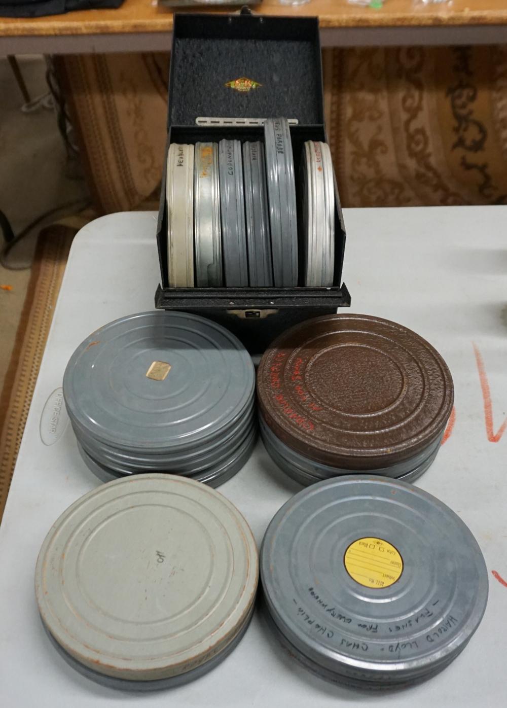 COLLECTION OF ASSORTED MOVIE REELS