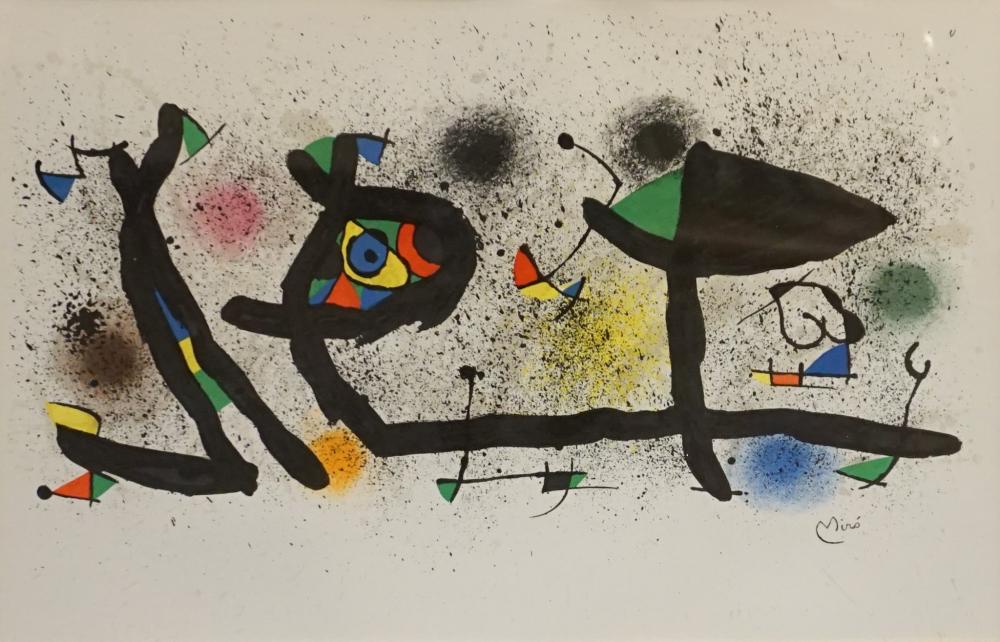 AFTER JOAN MIRO, SCULPTURES OF