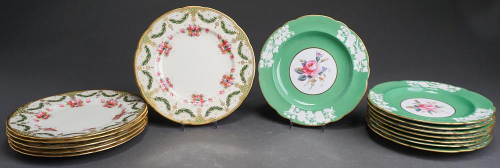 SIX COPELANDS LUNCHEON PLATES AND 330fb7