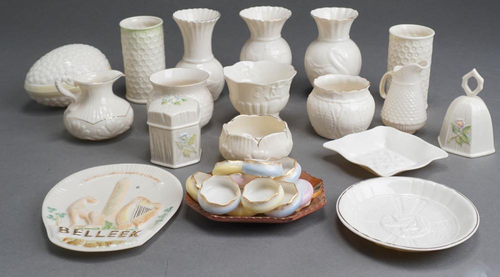 GROUP OF BELLEEK TABLE ARTICLES  330fbb