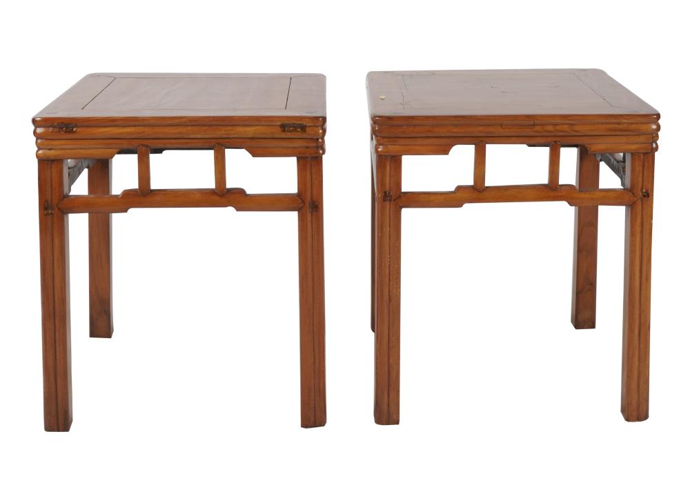 PAIR OF CHINESE TABLESunsigned  330fe0