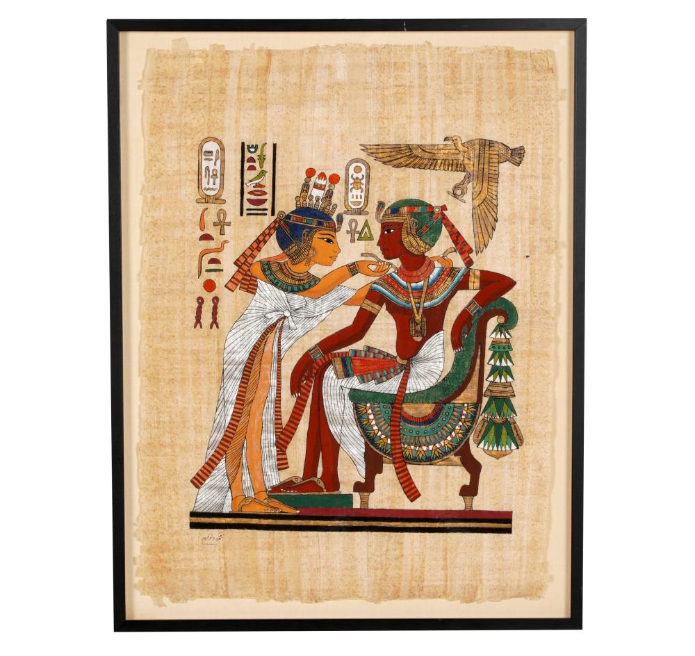 ANCIENT EGYPTIAN STYLE PAINTINGmodern  330ff7