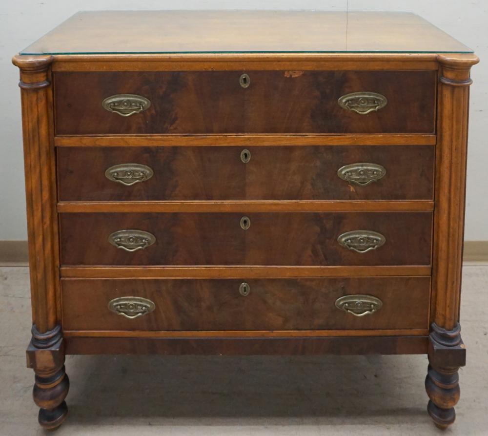 FEDERAL MAPLE CHEST OF DRAWERS 33102f