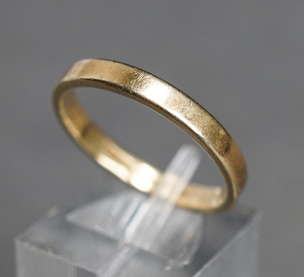 TIFFANY & CO 18-KARAT YELLOW-GOLD WEDDING