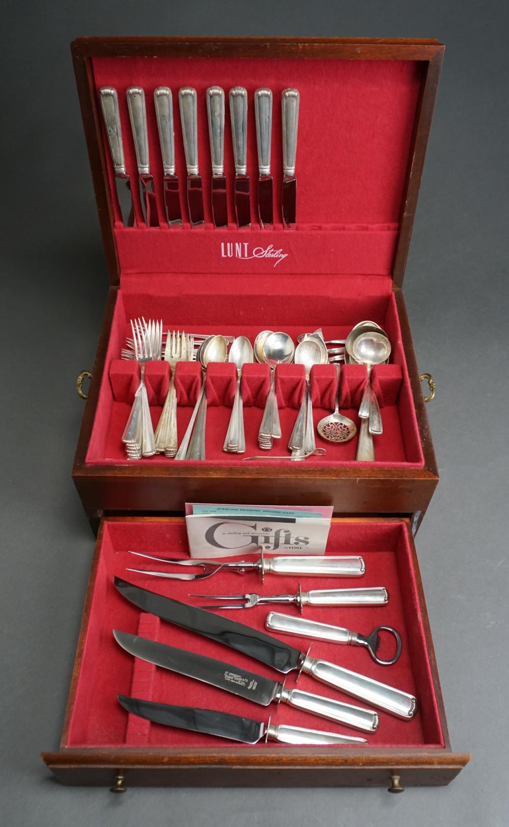 ASSEMBLED STERLING SILVER 81-PIECE